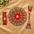 ✨ Shri Braj Kusum Vilas Poshak -Red