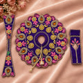 ✨ Shri Braj Kusum Vilas Poshak -Blue