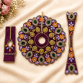 ✨ Shri Braj Kusum Vilas Poshak - Purple