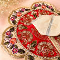 Shri Braj Harit Pushpraj Poshak- Cream