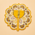 Shri Braj Padmavilas Kesari Poshak – Designer Laddu Gopal Lotus Shringar Dress | Mathura Vrindavan Handcrafted