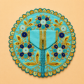 Shri Braj Raasjyoti Sky Blue Poshak – Designer Laddu Gopal Shringar Dress | Mathura Vrindavan Handcrafted