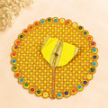 Shri Braj Neelpushp Ratnarekha Poshak - YELLOW