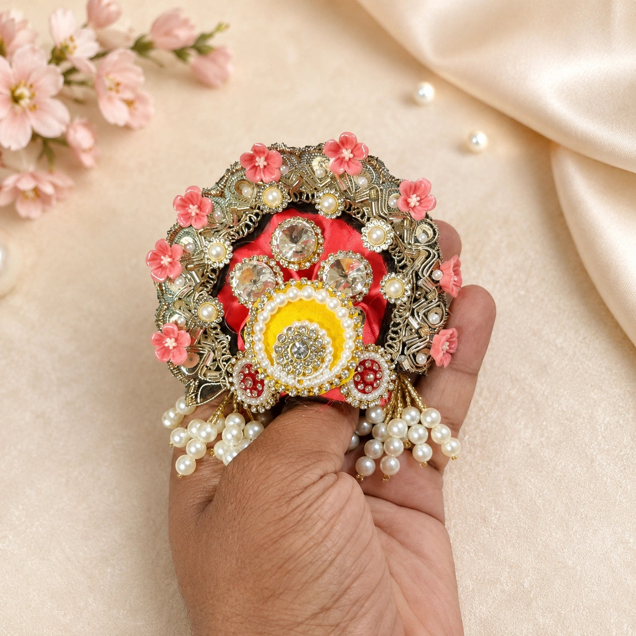 Shri Braj Pushpa Vaibhav Shringar Poshak Set