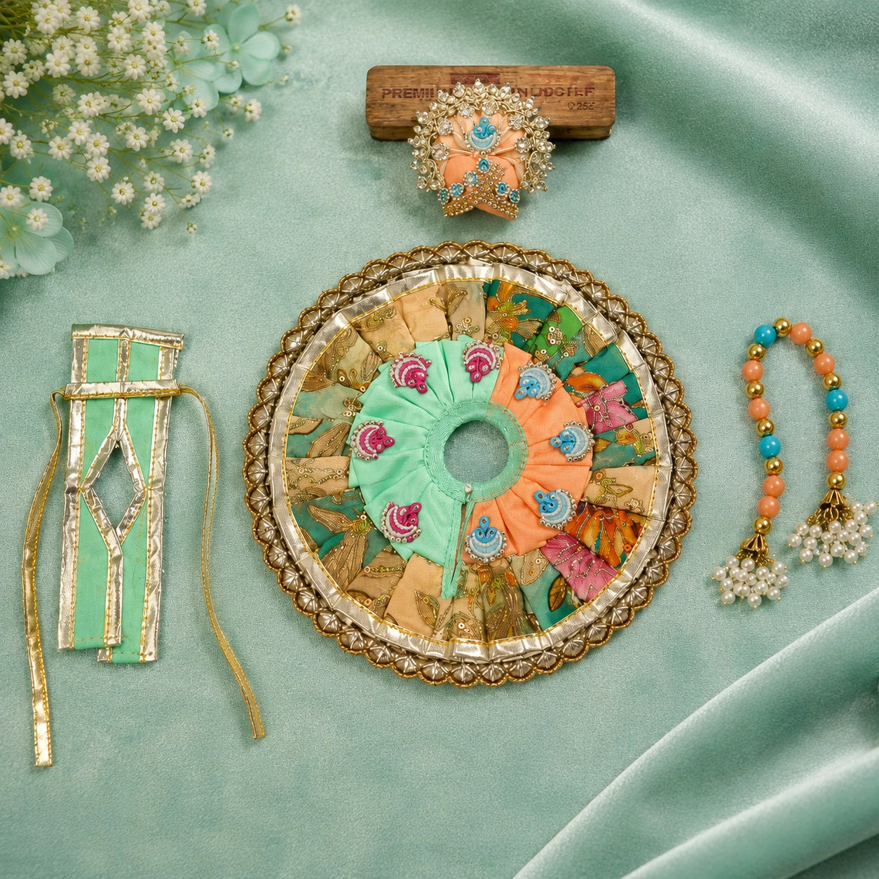 Shri Braj Vasant Leela Shringar Poshak Set