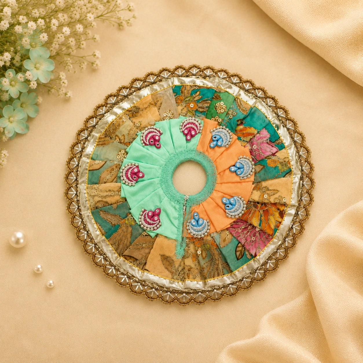 Shri Braj Vasant Leela Shringar Poshak Set