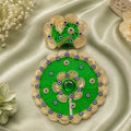 Shri Braj Rajsi Ratnavali Poshak - Green