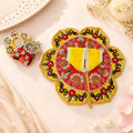 Shri Braj Harit Pushpraj Poshak- Yellow
