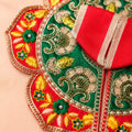 Shri Braj Harit Pushpraj Poshak- Green