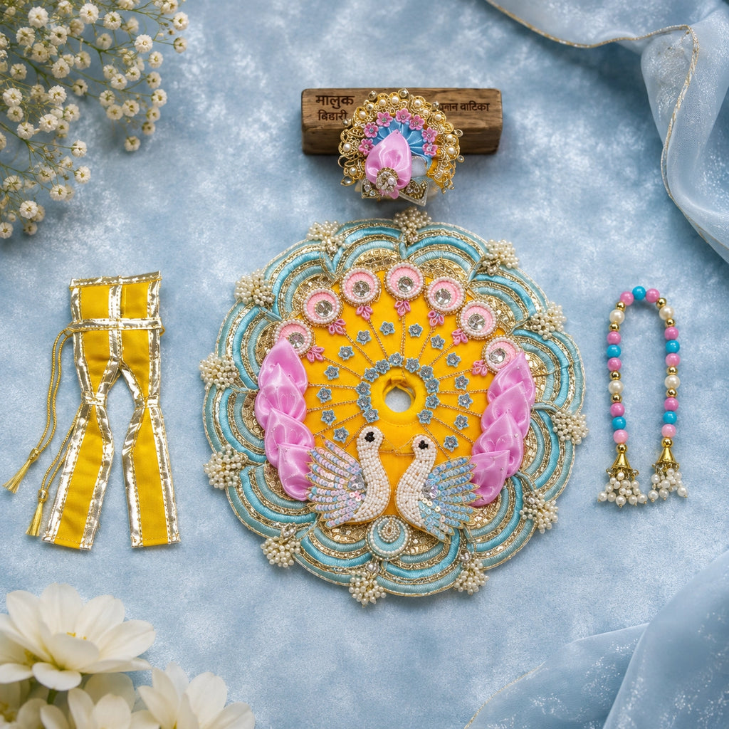 Shri Braj Kamal Hans Vilas Shringar Poshak