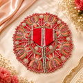Shri Kunjbihari Pushparag Poshak - RED