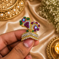 Vrindavan Rasbihari Zari Mukut for Laddu Gopal Ji