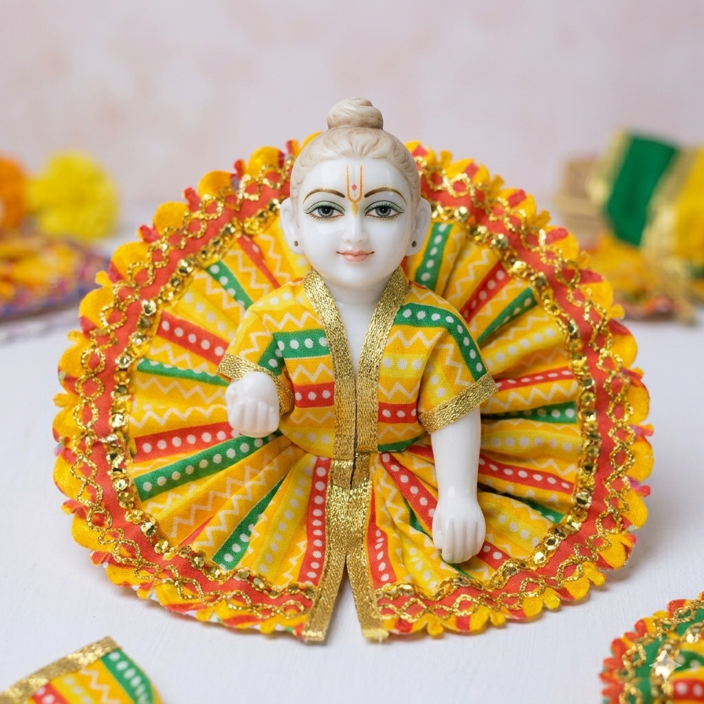 Braj Yellow – Laddu Gopal Poshaak