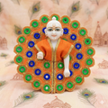 Vrindavan Sitara Rang orange Poshaak