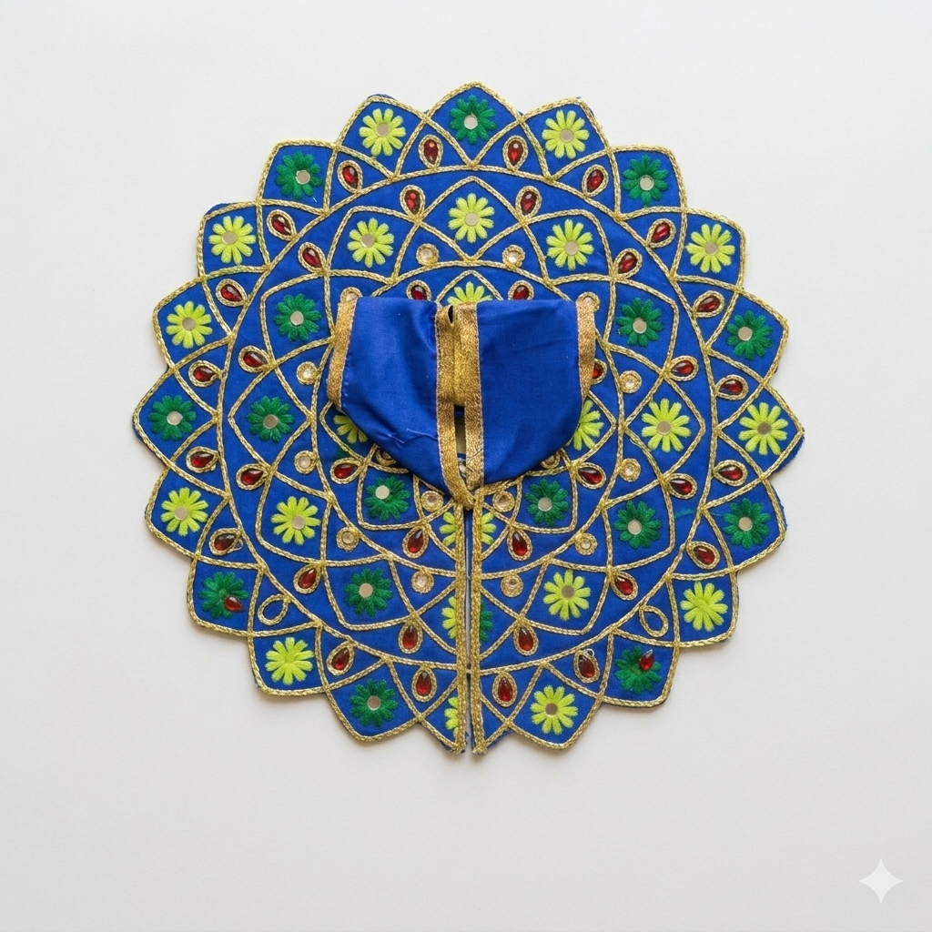 Vrindavan Braj Blue Star Poshaak