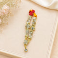 Shri Braj Ratna Pushp Haar – Premium Stone Necklace for Laddu Gopal Ji