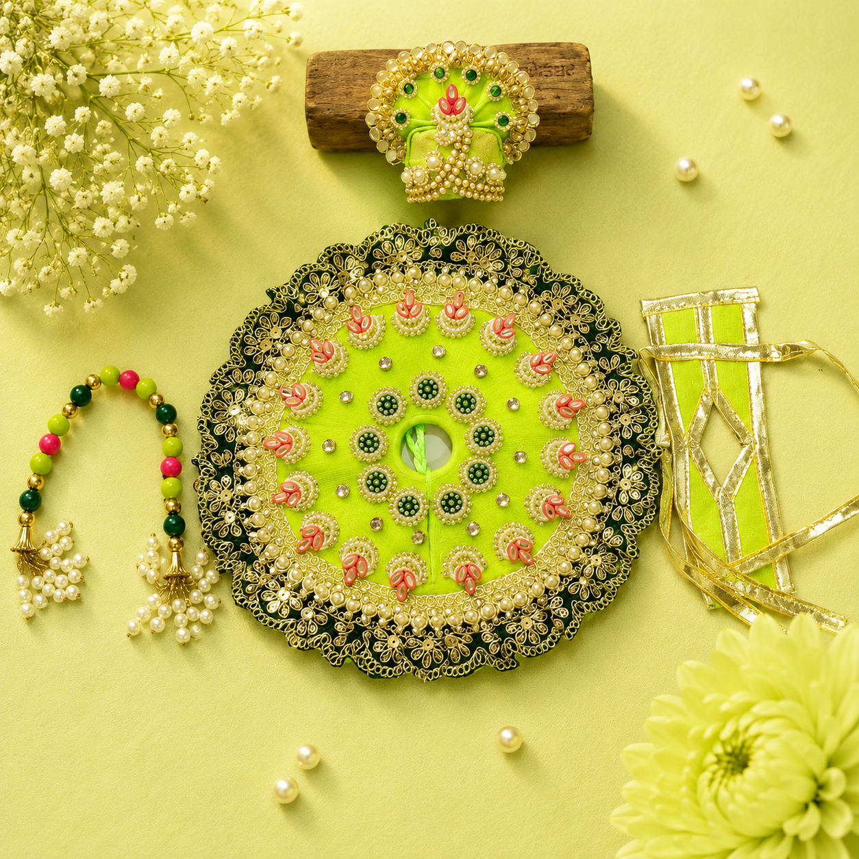 Shri Nikunj Hari Pushp Vilas Shringar Poshak