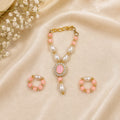 Braj Raktim Shringar Set ❤️✨- Baby Pink