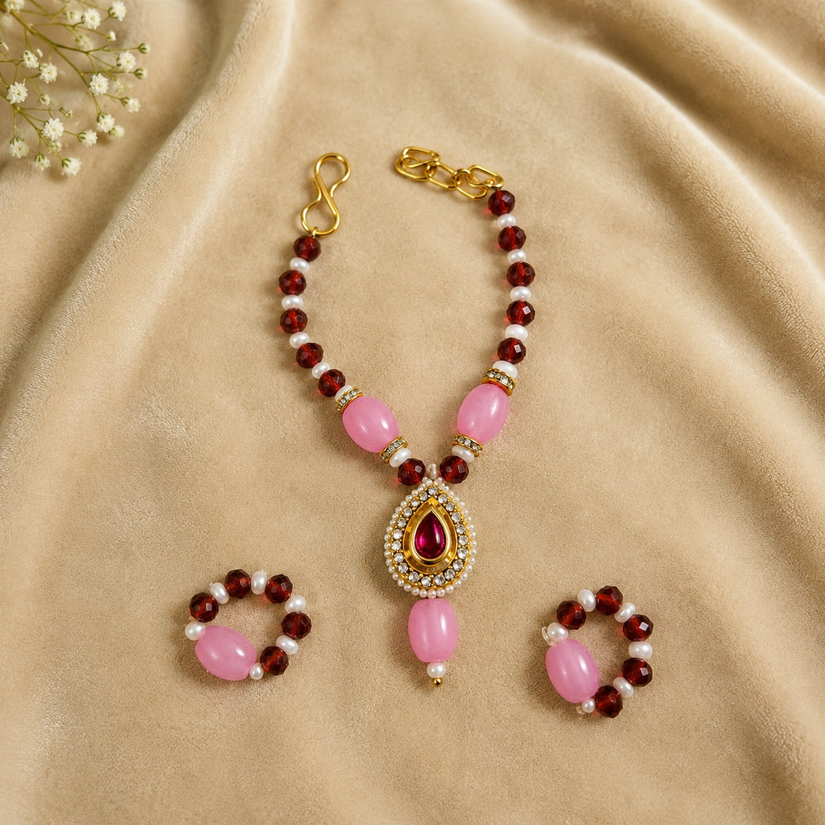 Shri Braj Harit Ratna Shringar Set