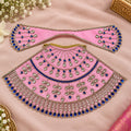 Braj Neel Ratna Lehenga Patka Poshak-  Baby Pink