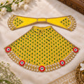 Braj Madhurima Lehenga Patka Poshak - Yellow