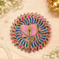 Shri Braj Rangoli Poshak- Pink