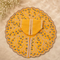 Shri Braj Shyam Kunj Poshak - Yellow