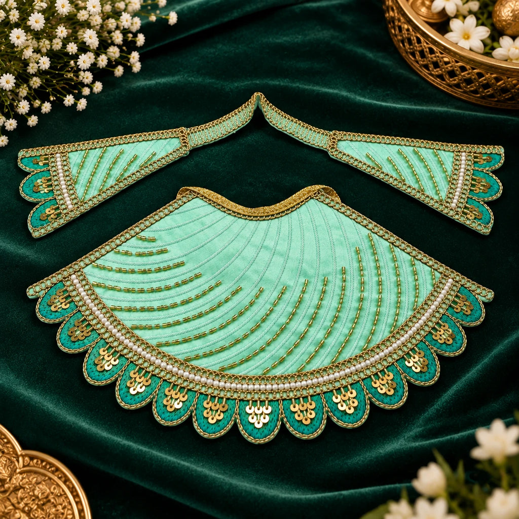 Braj Harit Madhurima Lehenga Patka