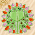 Shri Braj Phool Vatika Poshak -Green