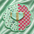 Shri Braj Pushp Vilas Poshak - PISTA GREEN