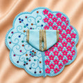 Shri Braj Pushp Vilas Poshak - BLUE