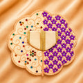 Shri Braj Pushp Vilas Poshak - CREAM