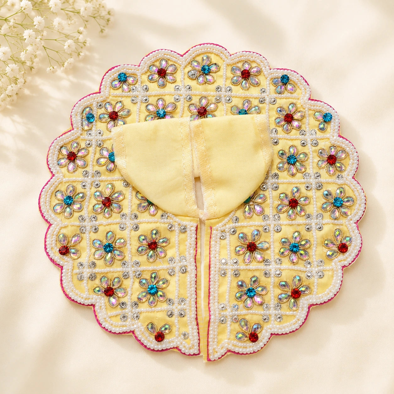 Shri Braj Madhurima Poshak -  Cream