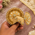 Shri Braj Vanamali Pagadi - Cream
