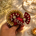 Shri Braj Vanamali Pagadi - Red