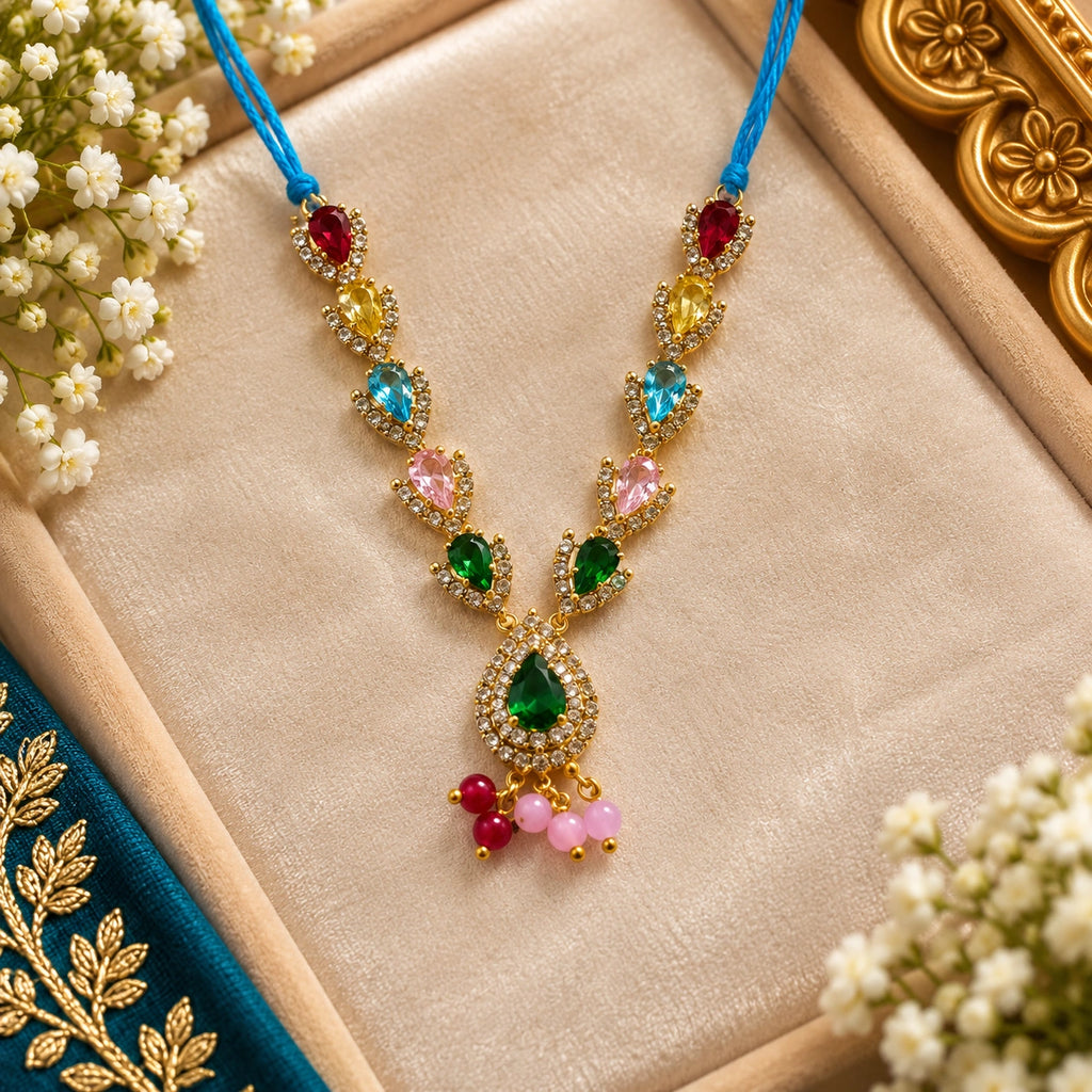 Shri Braj Ratnavali Shringar Haar- Multicolour