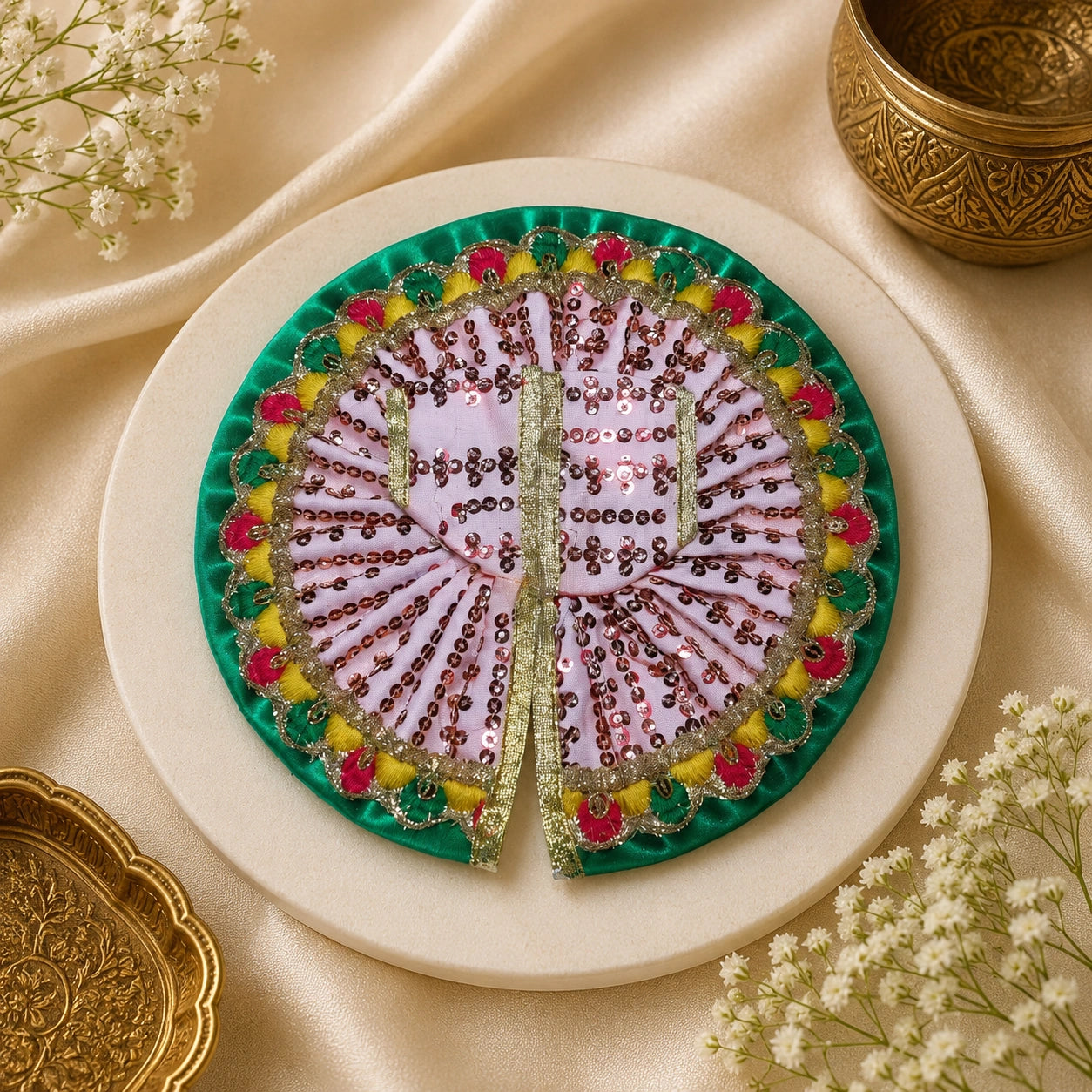 Vrinda Kusum Leela Handcrafted Laddu Gopal Poshak