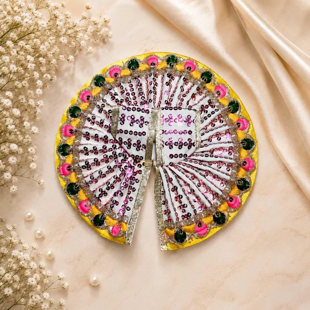 Phool Rang Vilas Handcrafted Laddu Gopal Poshak