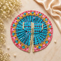 Kusum Nikunj Shringar Handcrafted Laddu Gopal Poshak | Traditional Mathura Plate Style Shringar