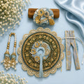 Vrindavan Rajsi Neel Kamal Poshak