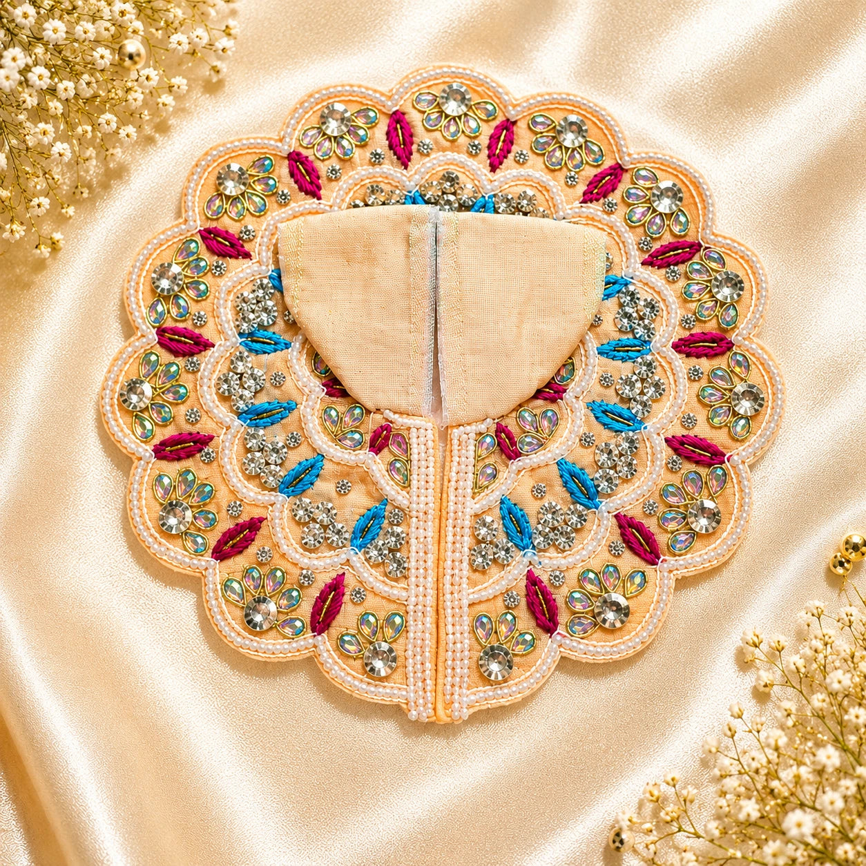 Vrindavan Chandrajadi Ratna Shringar Poshak