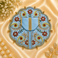 Vrindavan Neelkamal Jadi Shringar Poshak 💎🩵