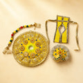 shri braj kanak rang shringar poshak